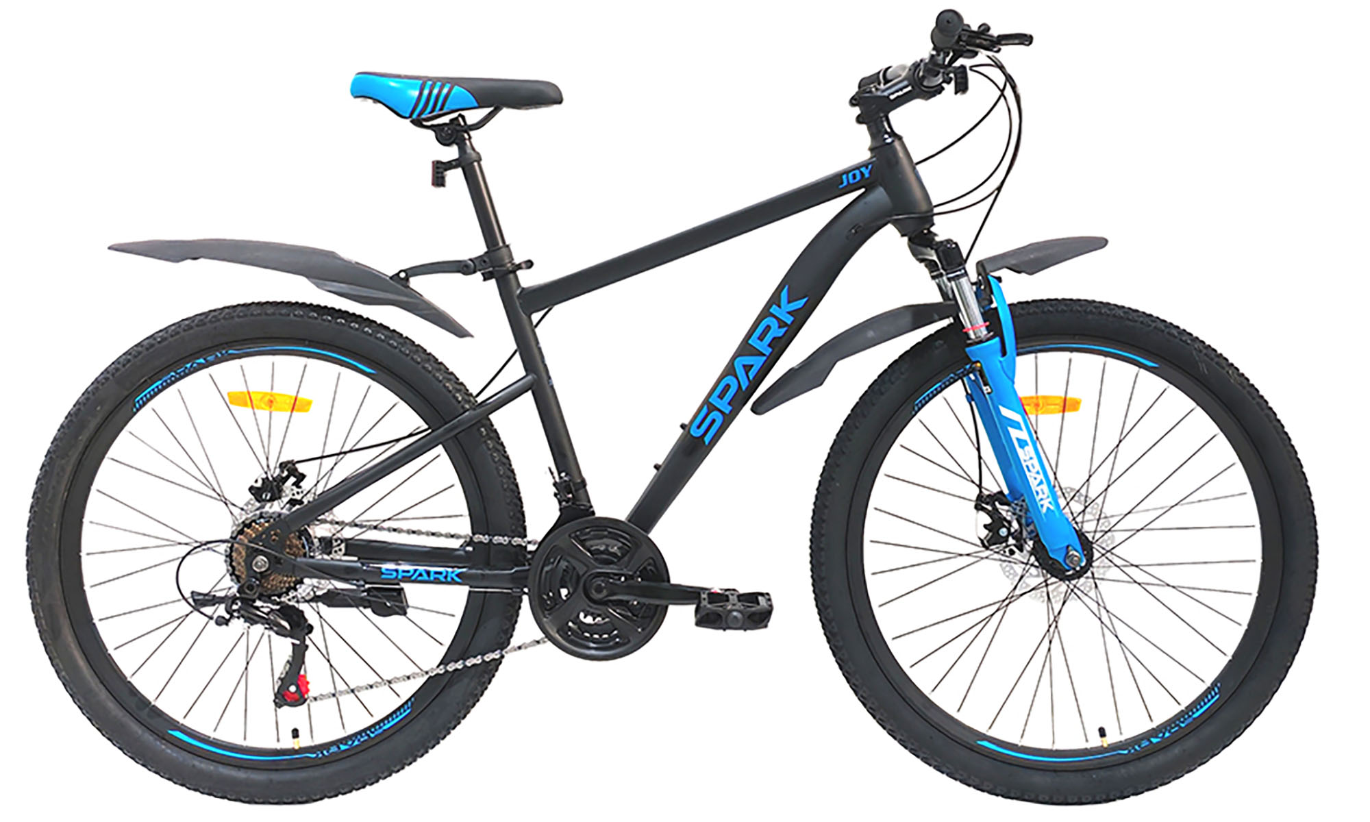 Велосипед SPARK JOY 26", розмір M, рама 17", 2025, чорний 