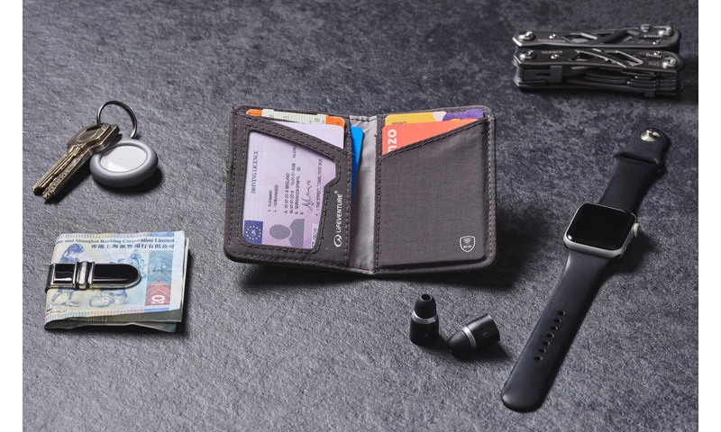 Кошелек Lifeventure Recycled RFID Card Wallet olive 5
