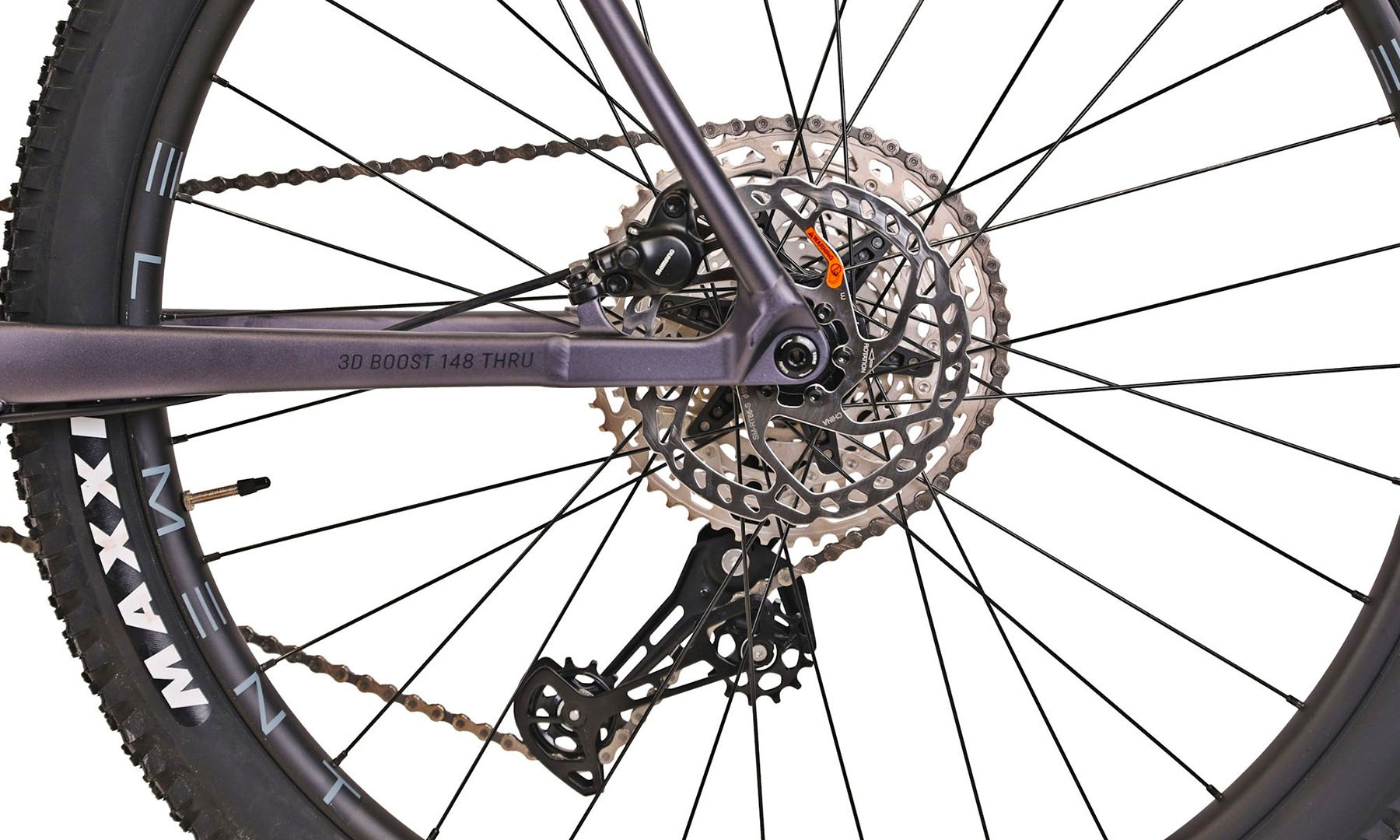 Фотография Велосипед Cyclone ALX 29" размер рамы L 2024 Серый/Фиолетовый (мат) 7