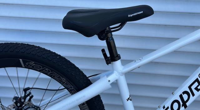 Фотографія Велосипед Toprider Thunder 24" розмір XS рама 14 Білий 3