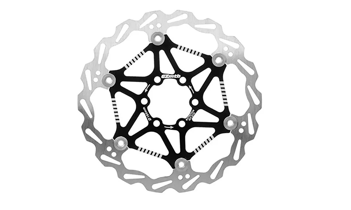 Фотографія Ротор на алюмінієвому павуку EZmtb Floating Disc 180MM