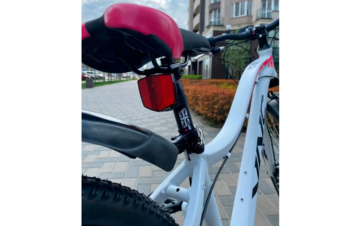 Велосипед VNC MontRider A3 FMN 27,5" размер S 2023 Бело-розовый 2