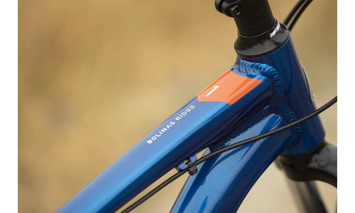Фотография Велосипед Marin BOLINAS RIDGE 1 29" 2021, размер L, blue 4