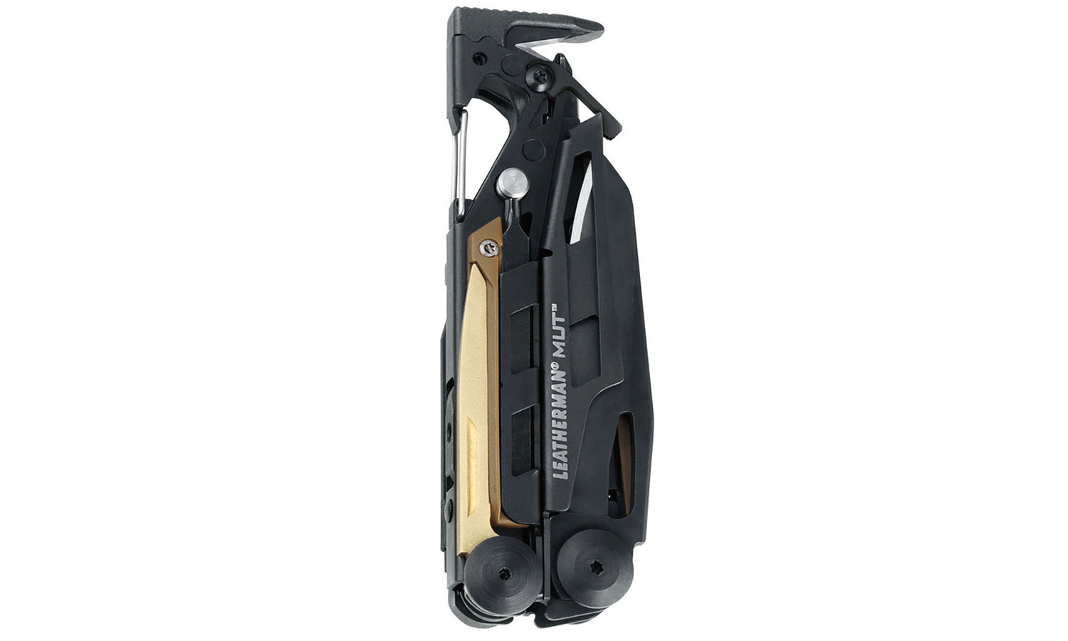 Фотографія Мультинструмент Leatherman Mut-Black, чохол Molle (коричневий), картонна коробка 2