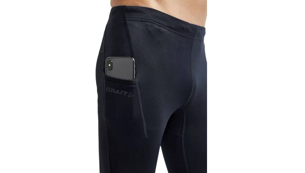 Тайтсы Craft ADV Essence Zip Tights мужские, размер S, сезон AW 22, черный 2 Тайтсы Craft ADV Essence Zip Tights мужские, размер S, сезон AW 22, черный 2