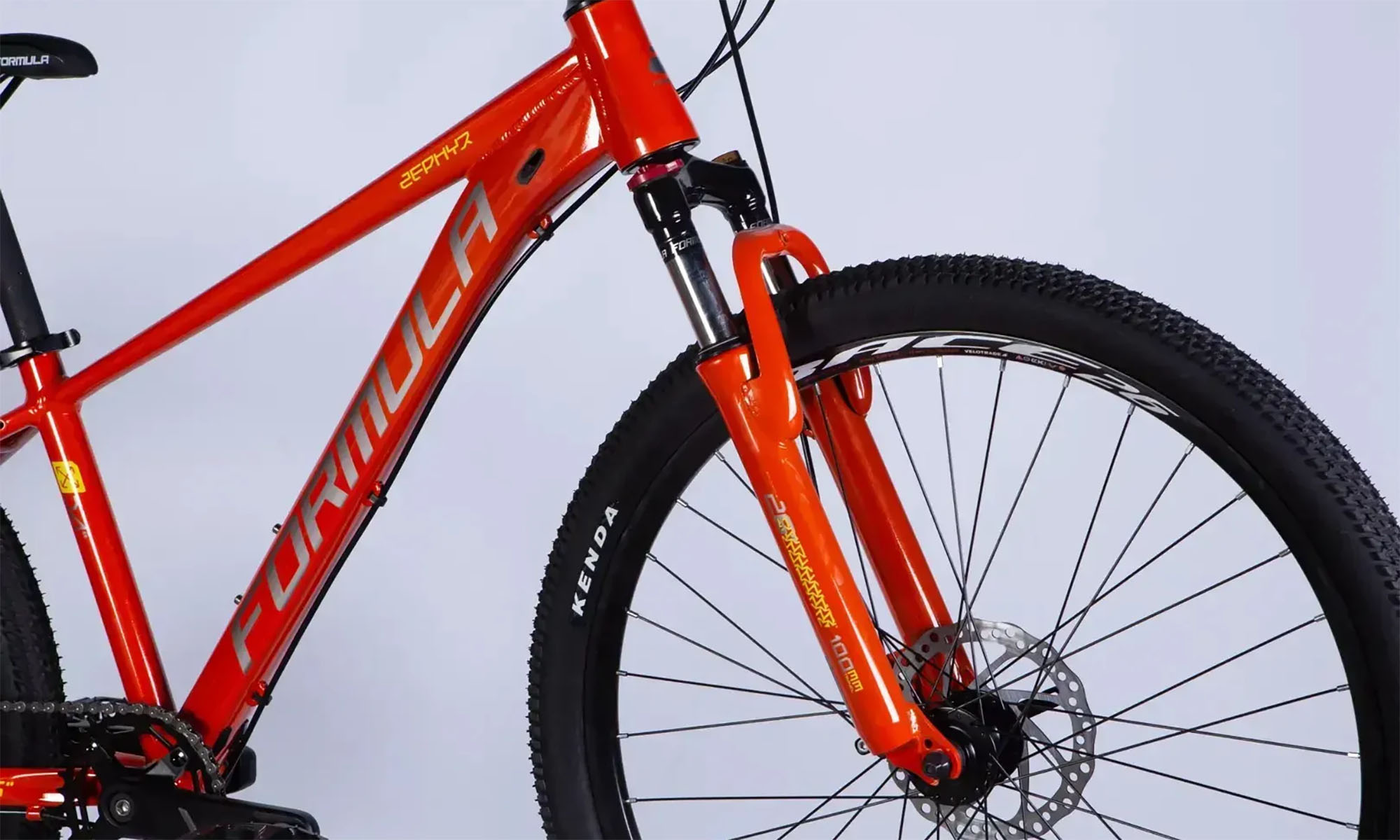 Велосипед Formula ZEPHYR 3.0 DD CS, 26", розмір XS, рама 14", рік 2026, помаранчевий 3