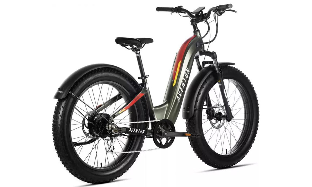 Электровелосипед Aventon Aventure 750 ST, 26", рама M, 2023 Camouflage Green 3