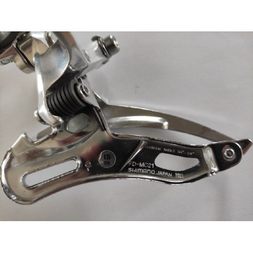 Передній перемикач Shimano Alivio FD-MC21 універс. тяга 34,9мм 2 Передній перемикач Shimano Alivio FD-MC21 універс. тяга 34,9мм 2