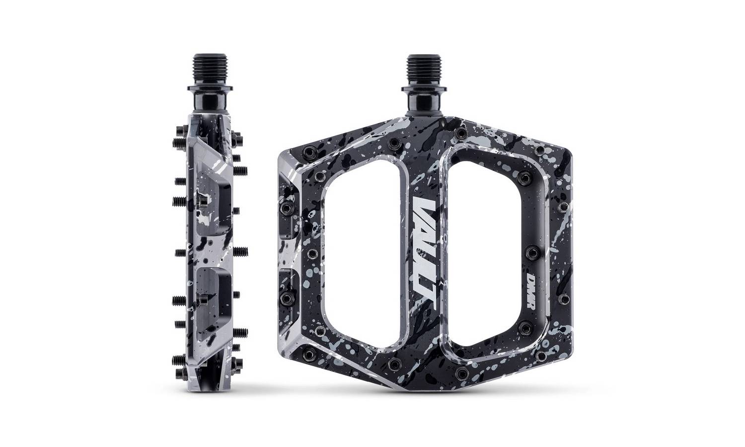 Педалі DMR Vault SE - Liquid Camo Grey 9 Педалі DMR Vault SE - Liquid Camo Grey 9