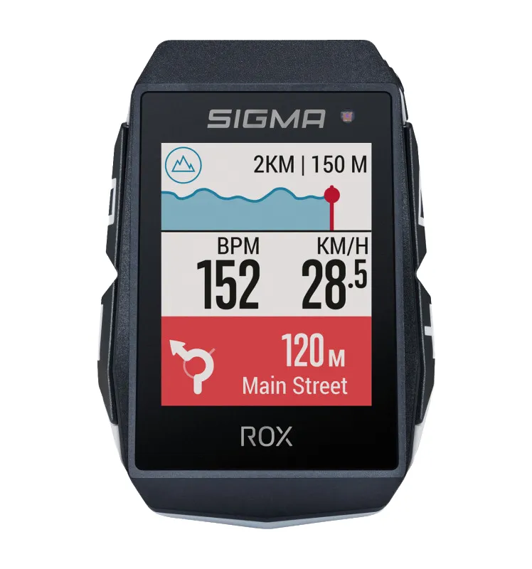 Велокомп'ютер ROX 11.1 EVO HR Set Sigma Sport, Білий 2