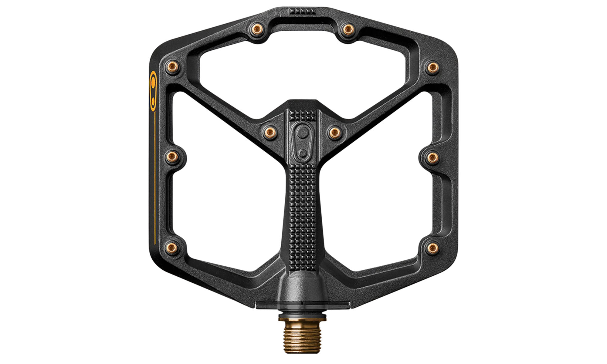Педали Crankbrothers STAMP 11 LARGE, Черный / Золотой Педали Crankbrothers STAMP 11 LARGE, Черный / Золотой