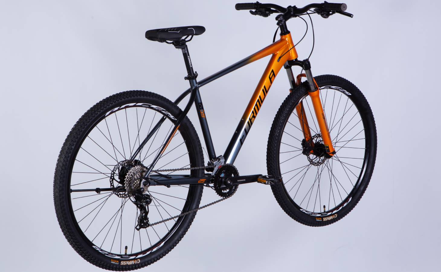 Велосипед Formula DRIVE HDD 29" размер ХL рама 21" 2025 серо-оранжевый 2