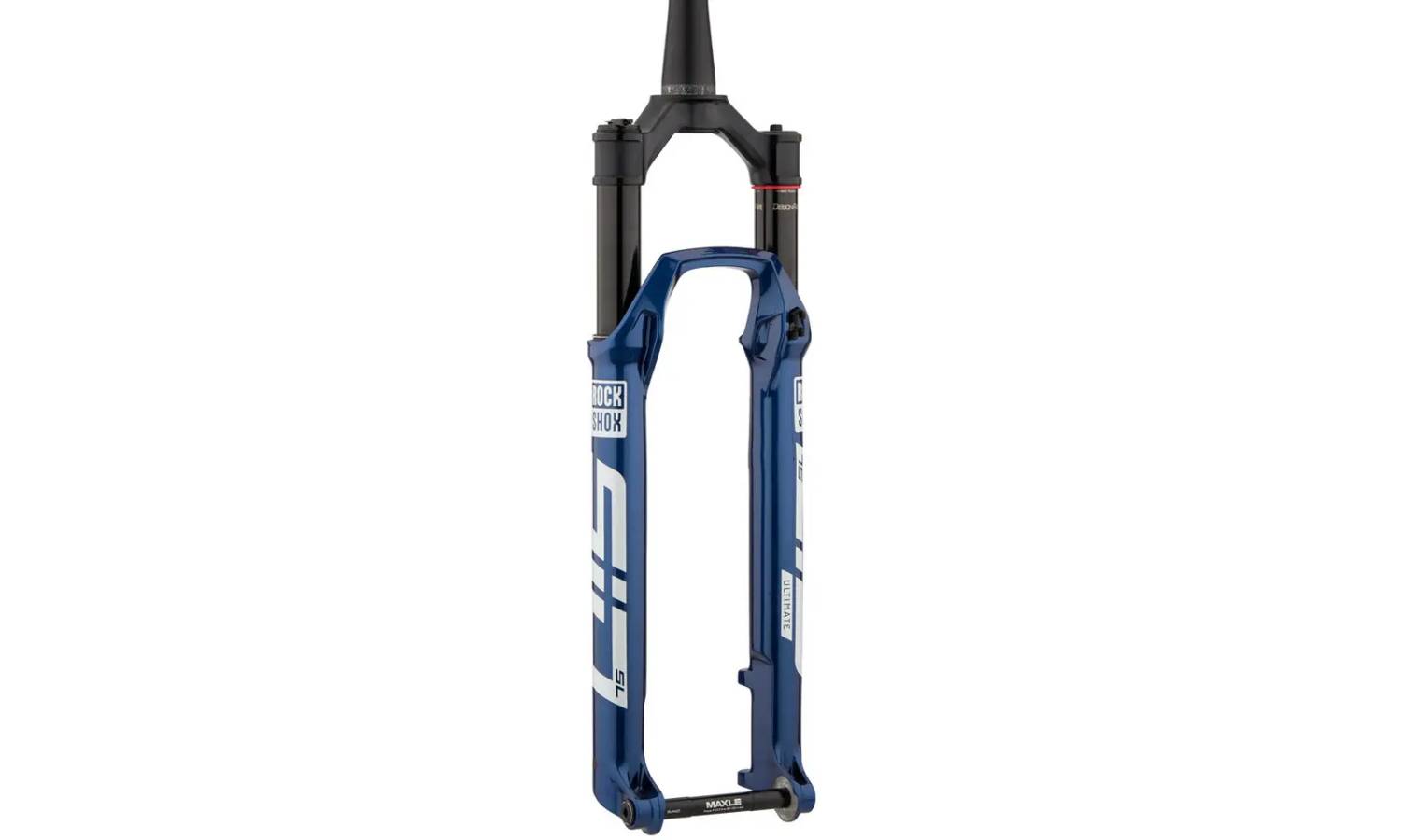 Фотографія Вилка RockShox SID SL Ultimate Race Day - 2P Remote 29" Boost ™ 15X110 100mm Blue Crush 44offset Tapered DebonAir (includes ZipTie Fender, Star nut, Ma