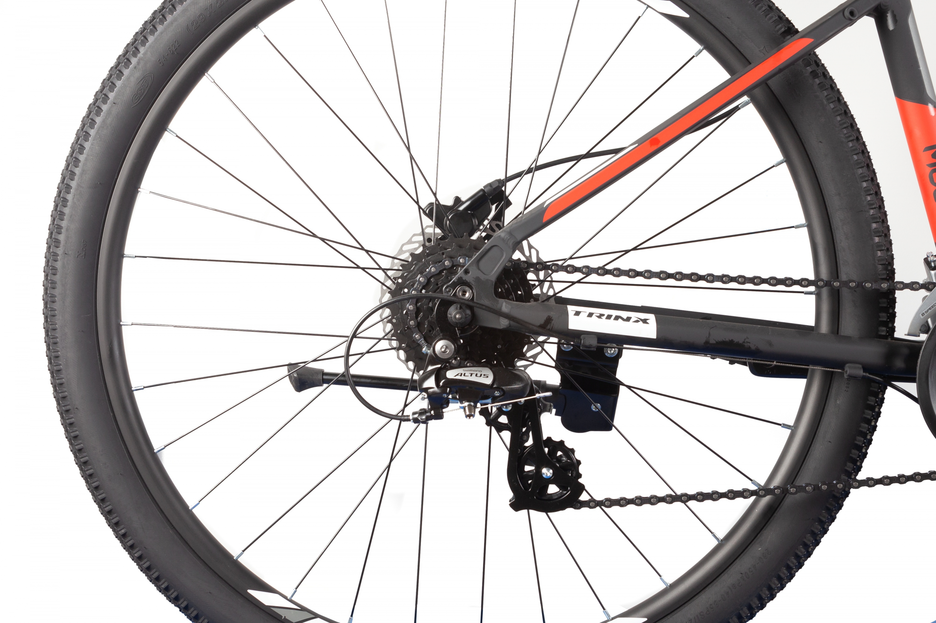 Фотографія Велосипед Trinx M600 Pro 29" розмір L рама 19 2021 Чорний 4
