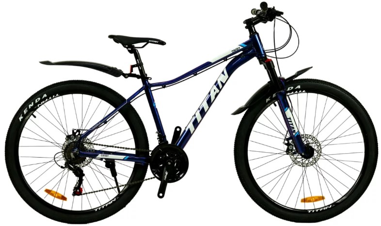 Фотография Велосипед Titan Candy 27,5" размер S рама 15 2022 Синий
