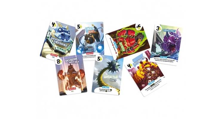 Настільна гра Володар Токіо (King of Tokyo) 5 Настільна гра Володар Токіо (King of Tokyo) 5