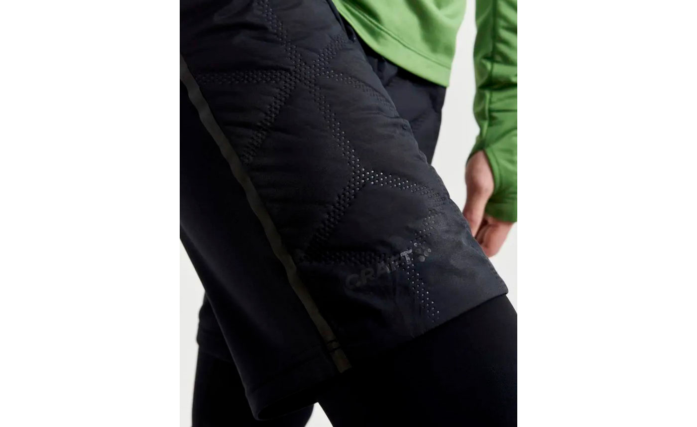 Шорти Craft ADV SubZ Warm Shorts чоловічі, розмір M, сезон AW 21, чорний 6
