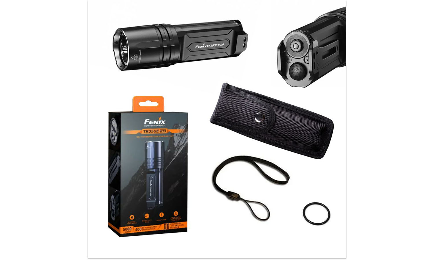 Фонарь ручной Fenix TK35UE V2.0 14 Фонарь ручной Fenix TK35UE V2.0 14