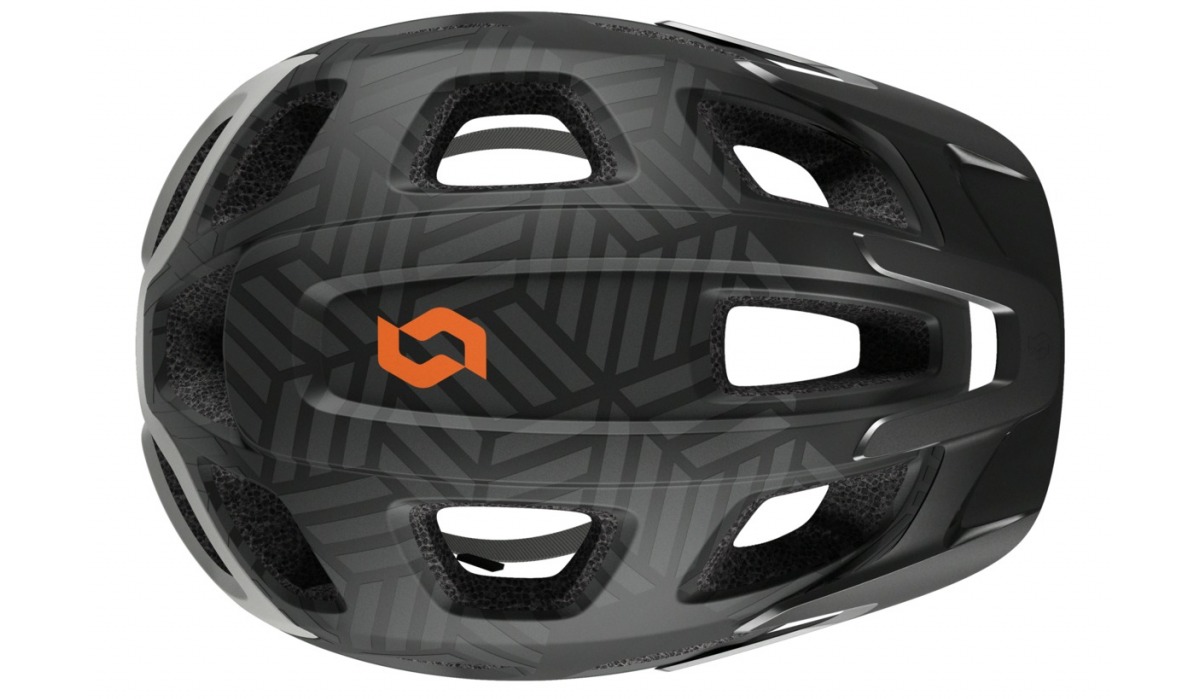 Шолом SCOTT VIVO розмір (51-55 см) Чорний і сірий 3