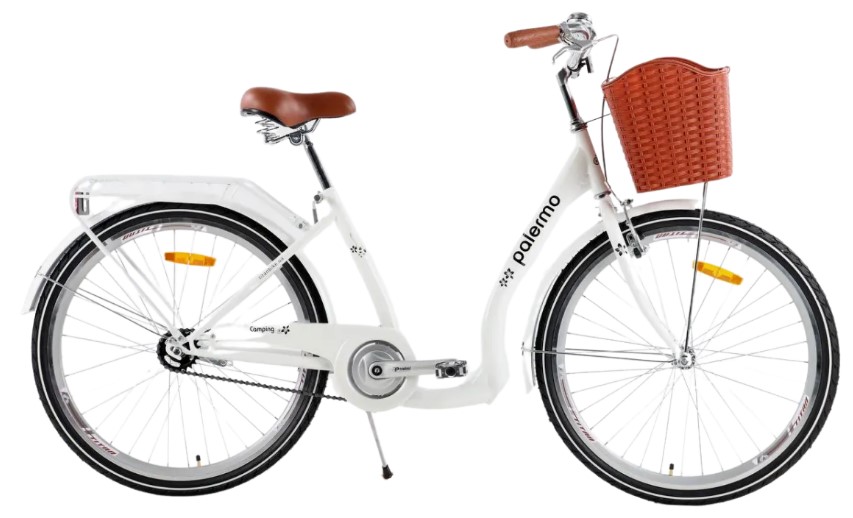 Фотография Велосипед Titan Palermo 26" размер М рама 16 2022 Белый
