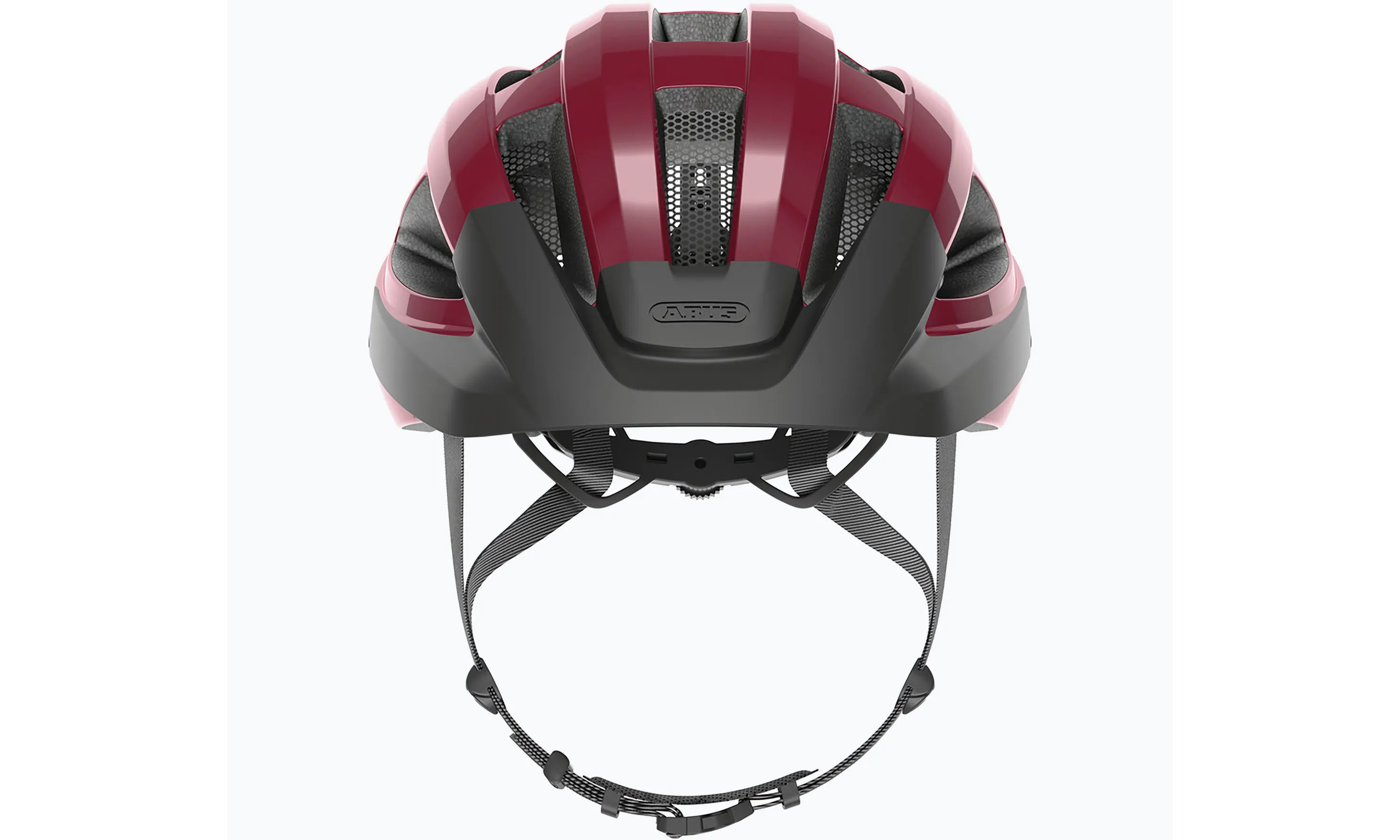 Велошлем спортивный ABUS MACATOR Bordeaux Red, размер L (58-62 см), бордовый 4