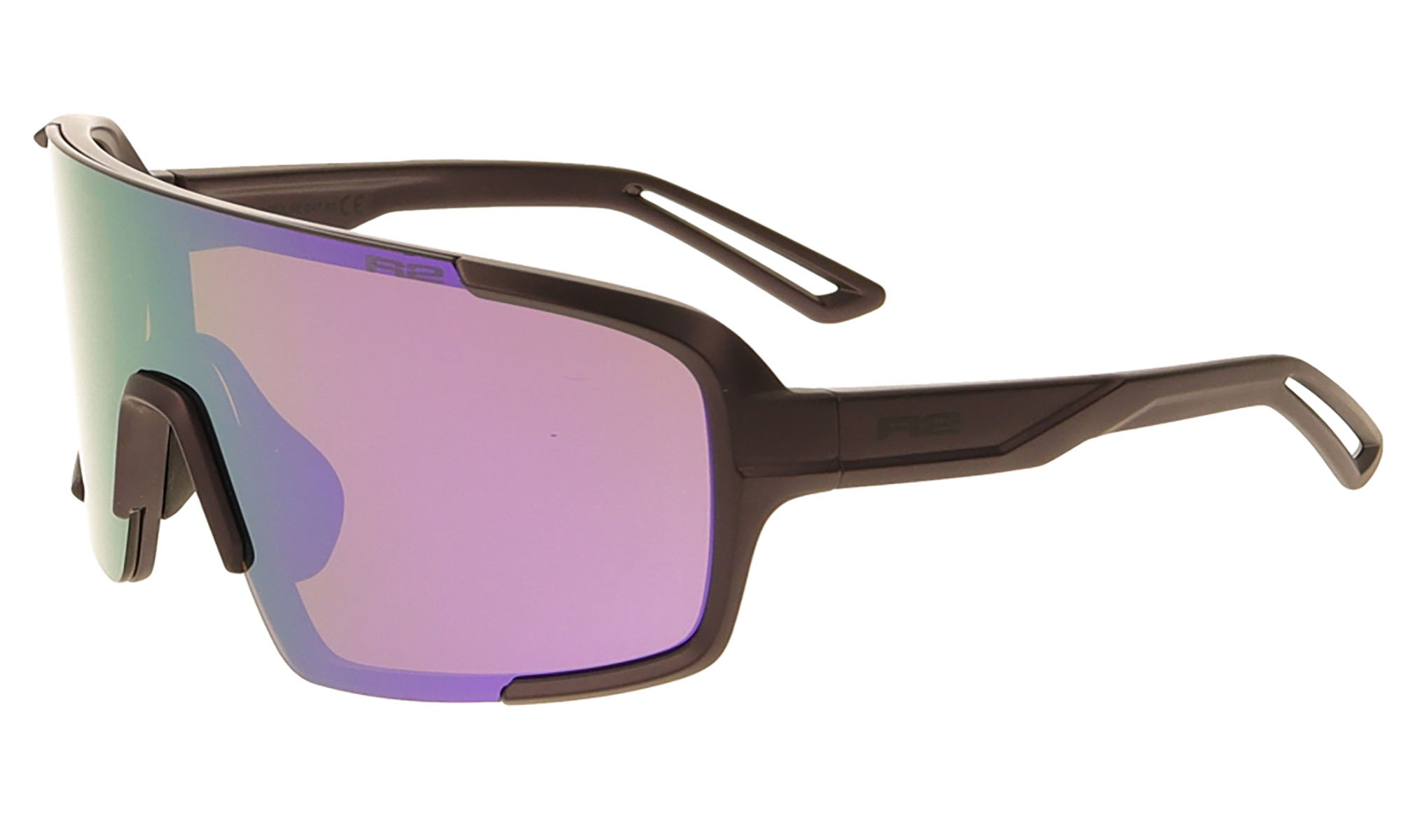 Очки R2 IMPULSE brown (TR90), линза violet, покрытие purple full revo, кат. 3 