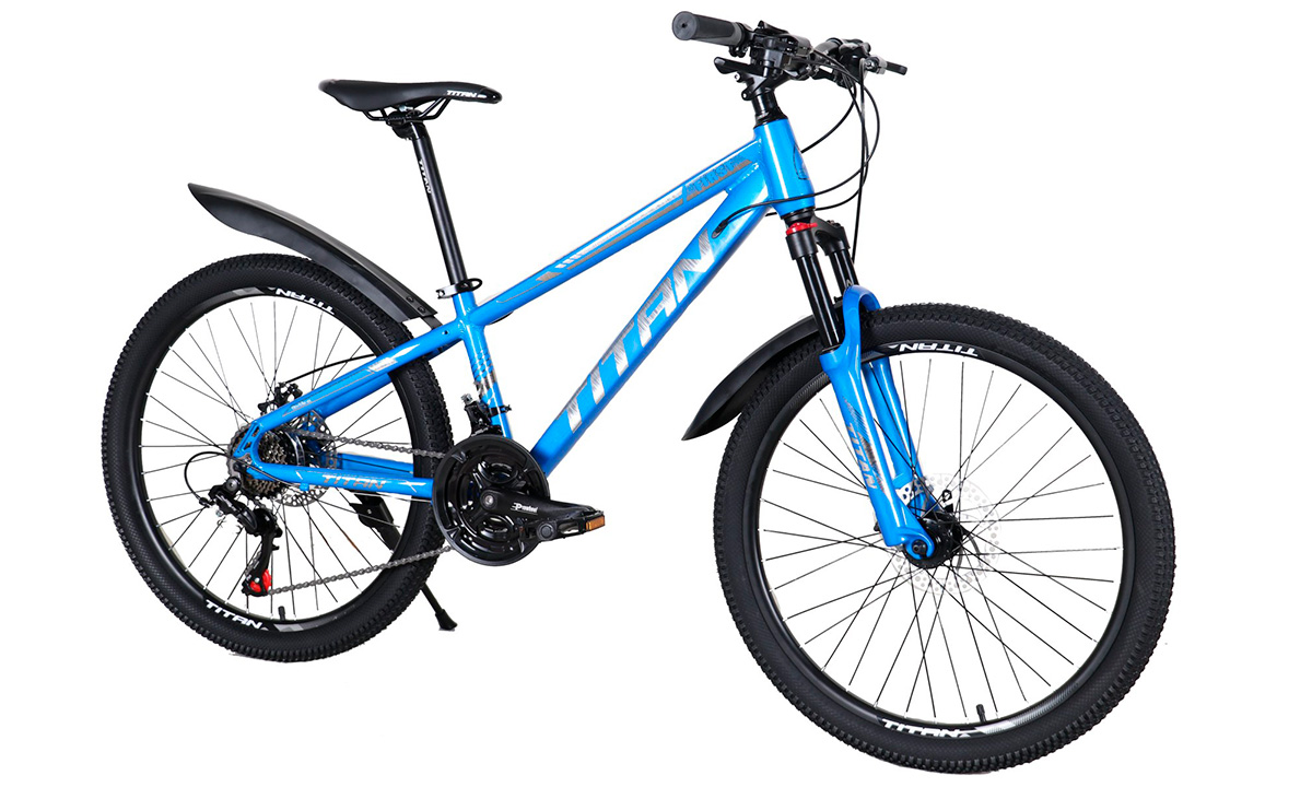 Фотография Велосипед Titan First 24" (2021) 2021 blue