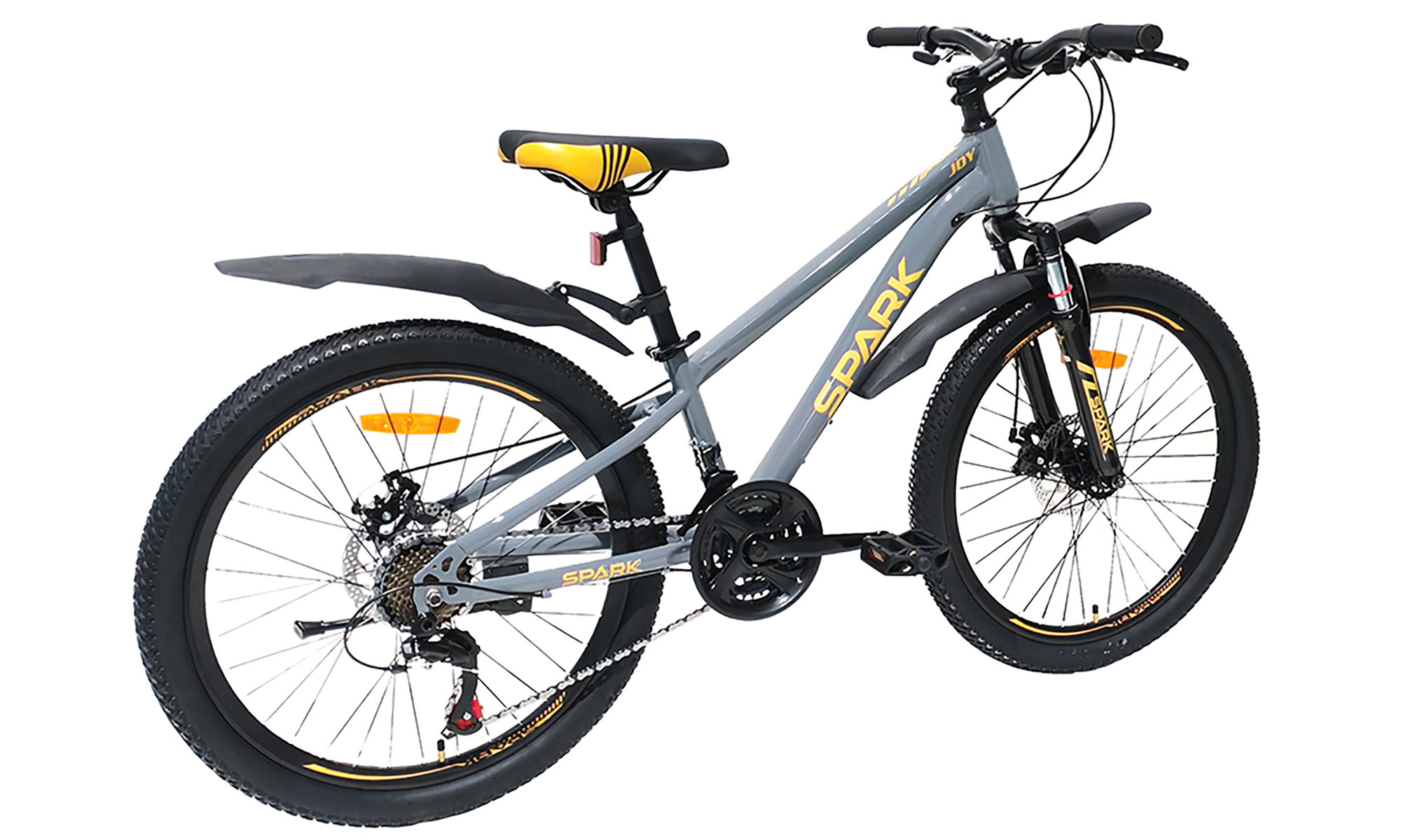 Велосипед SPARK JOY 24", размер XXS, рама 11", 2025, серый 2