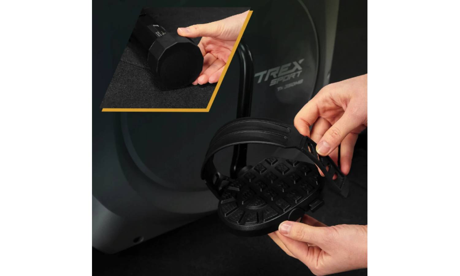 Велотренажер Trex Sport TX-350MB RIZE магнитный серый 6 Велотренажер Trex Sport TX-350MB RIZE магнитный серый 6