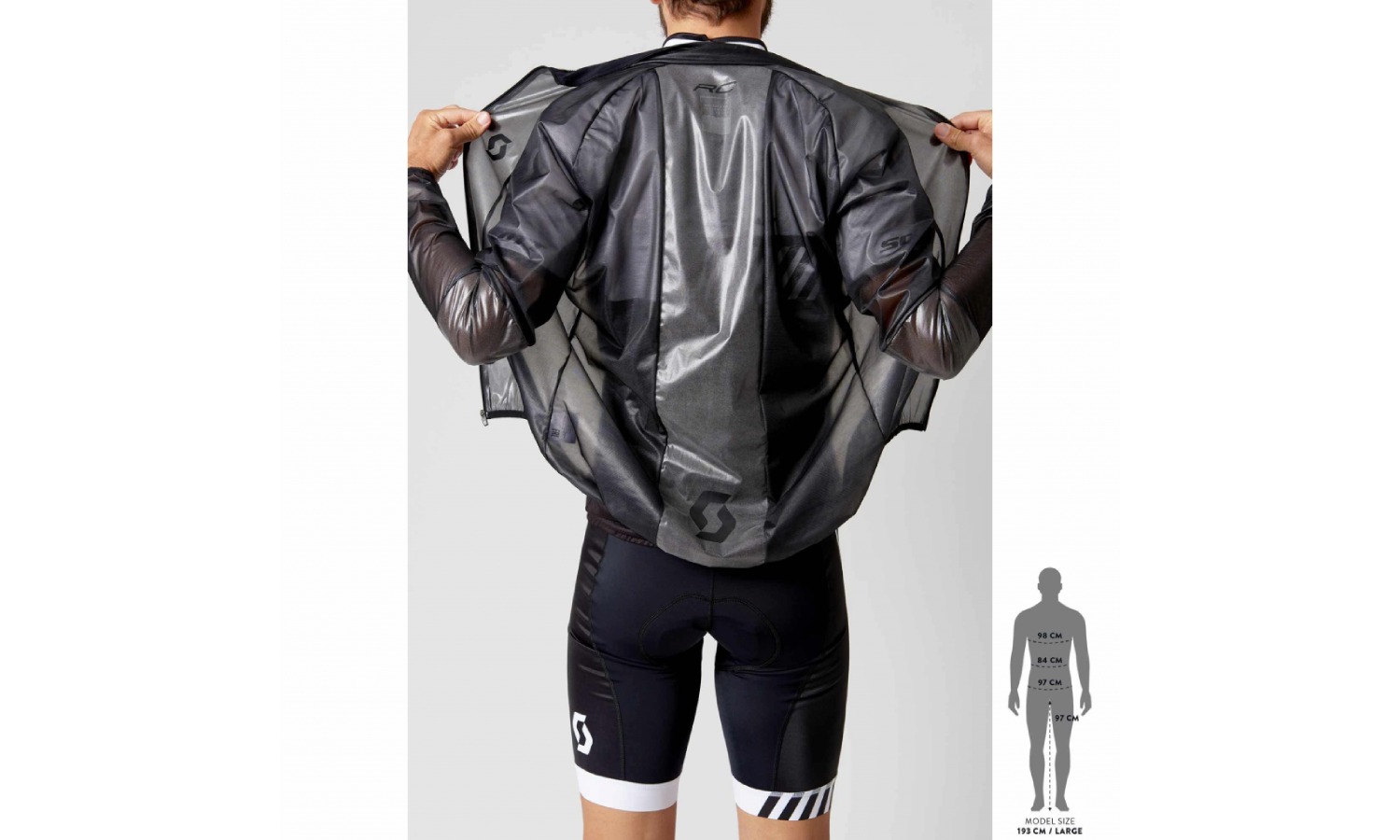 Погода на велосипеді Scott RC відображає WB Size XL Black 4