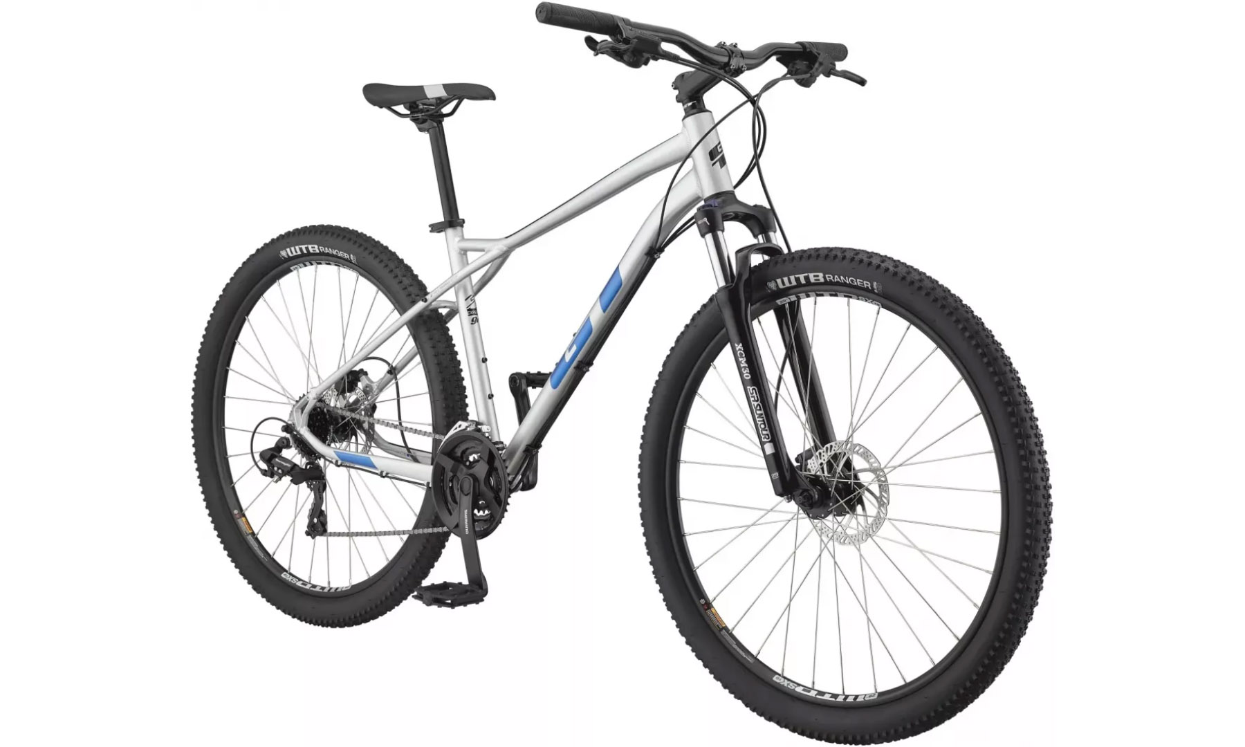 Велосипед 27,5" GT Aggressor Expert размер рамы S 2023 SLV 3