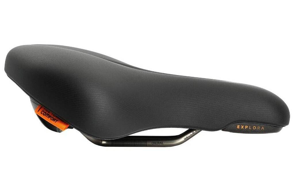 Седло Selle Royal Explora Relaxed, чёрное 2