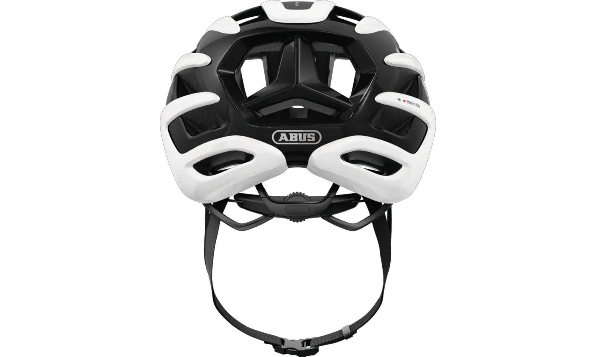 Велошлем спортивный ABUS AIRBREAKER 2.0, размер L (57-61 см), глянцевый белый 4 Велошлем спортивный ABUS AIRBREAKER 2.0, размер L (57-61 см), глянцевый белый 4