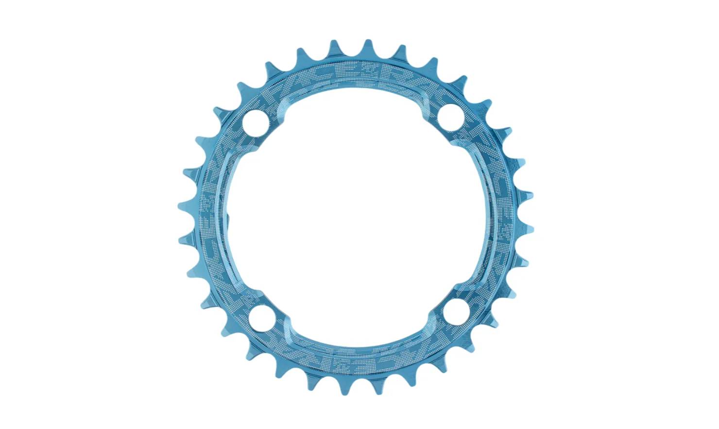 Фотографія Зірка RaceFace CHAINRING,NARROW WIDE,104X38,BLU,10-12S