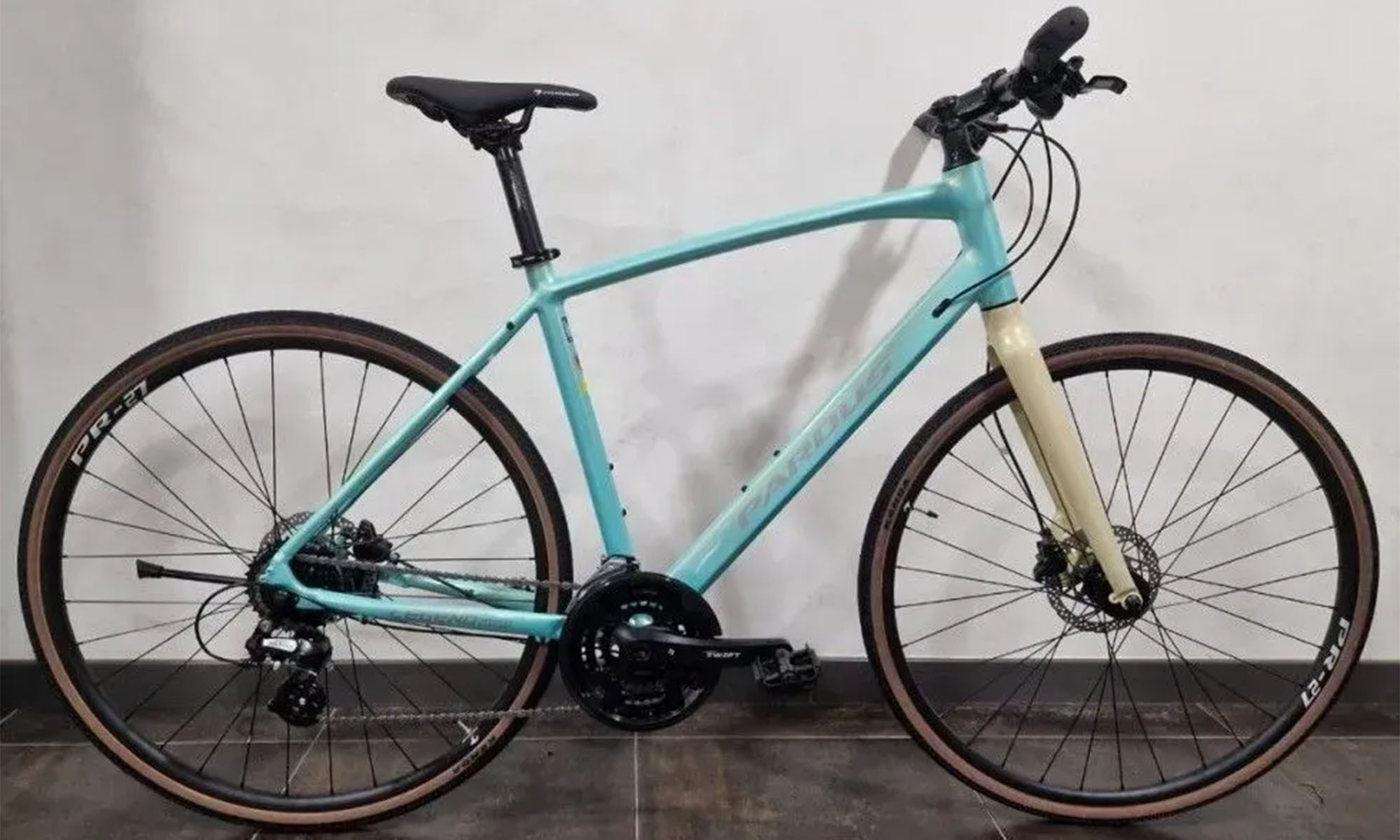 Велосипед PARDUS City Fitness Legend Sport 28", размер L, год 2023, светло-зеленый 
