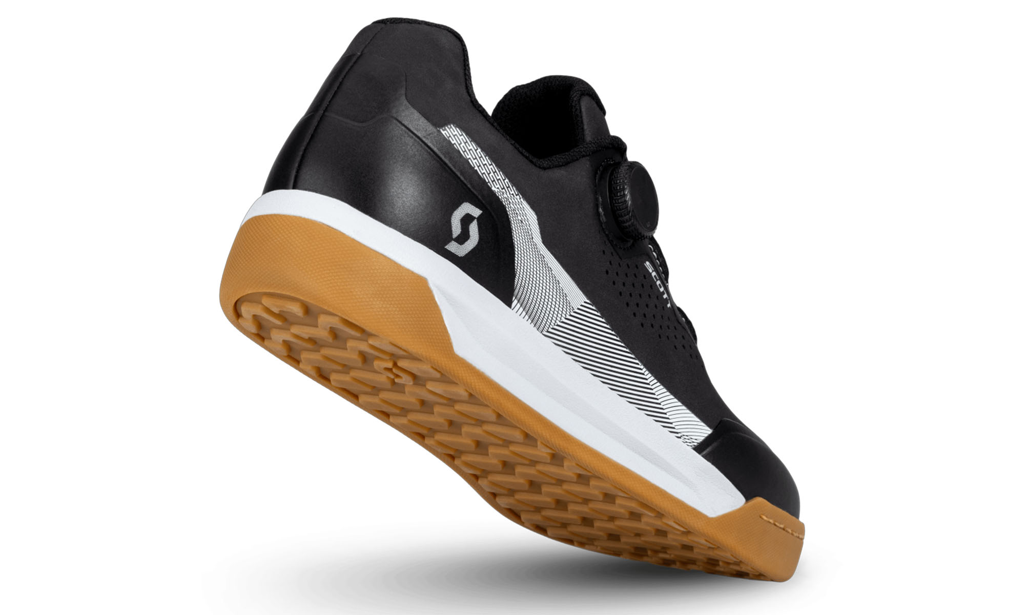 Велотуфли SCOTT MTB VOLT EVO FLAT BOA, черно-белые, размер 46.0 6