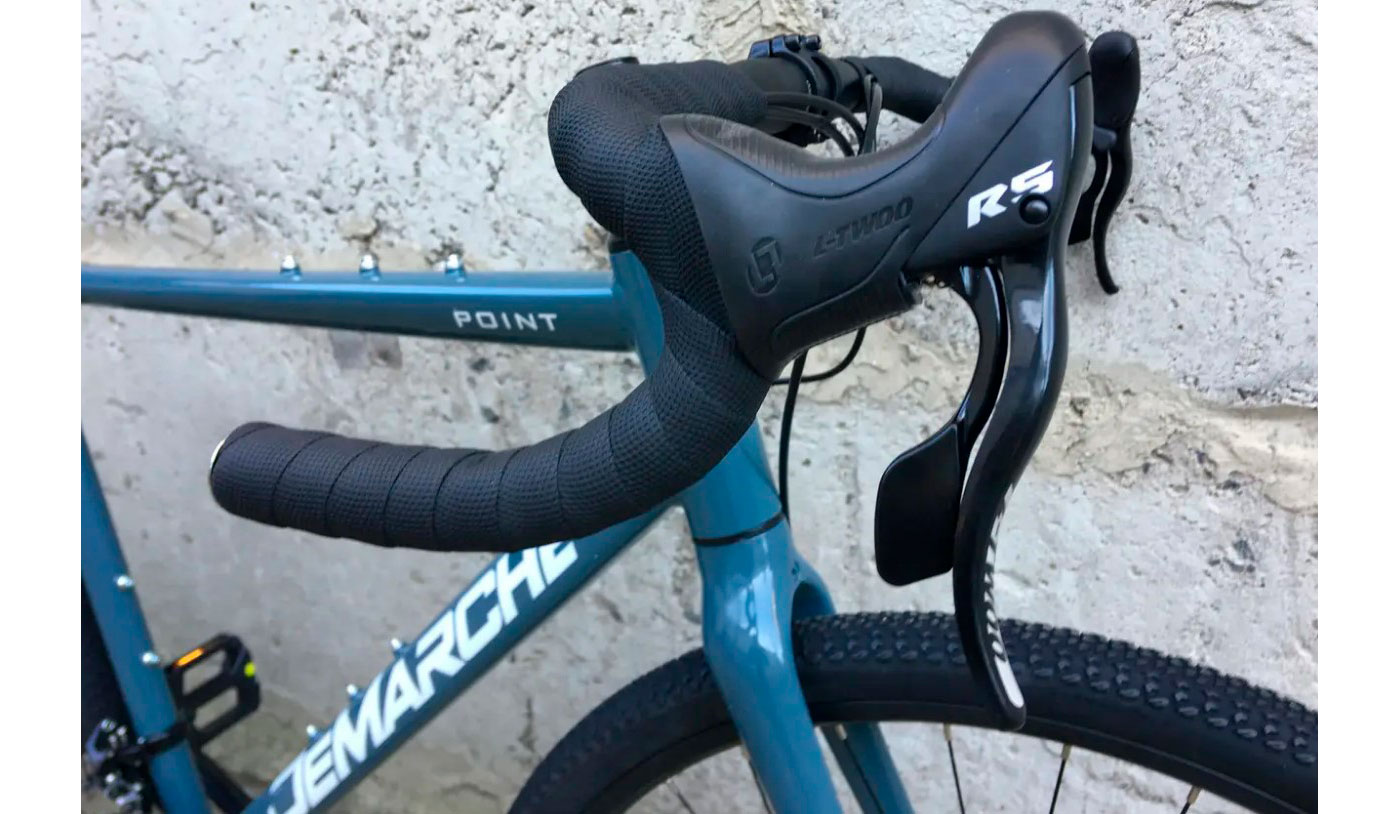 Велосипед DeMARCHE Gravel Point 2x9 28" размер М 2022 Серый 6 Велосипед DeMARCHE Gravel Point 2x9 28" размер М 2022 Серый 6