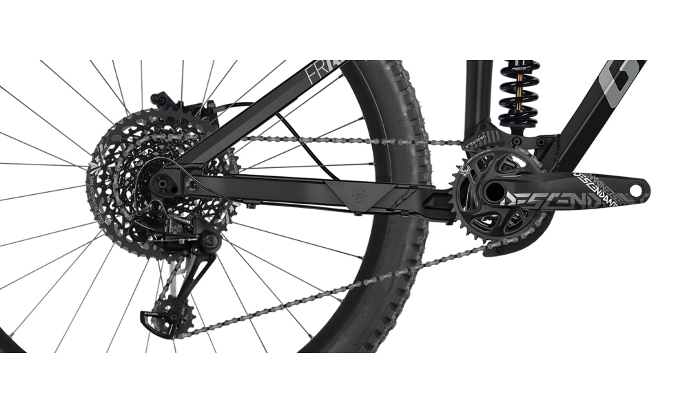 Фотография Велосипед Ghost Framr 6.7 27.5" размер L 2020 Черно-серый 5