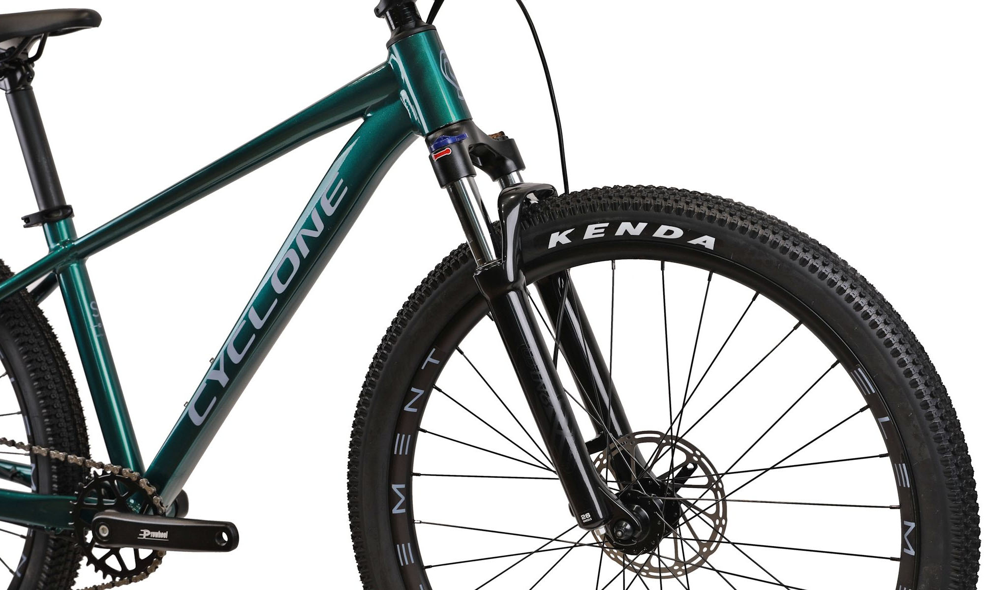 Велосипед Cyclone RX 26" размер XS, рама 12.5", 2025, Зеленый 4