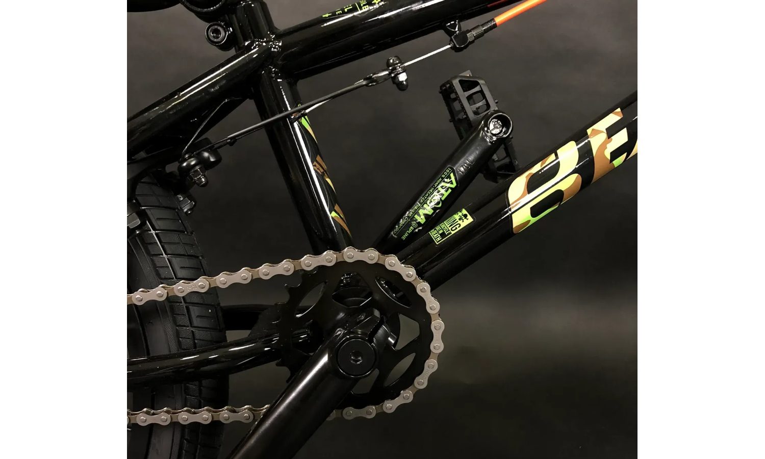 Велосипед Eastern BMX Lowdown 20" рама 20,00" черный 5