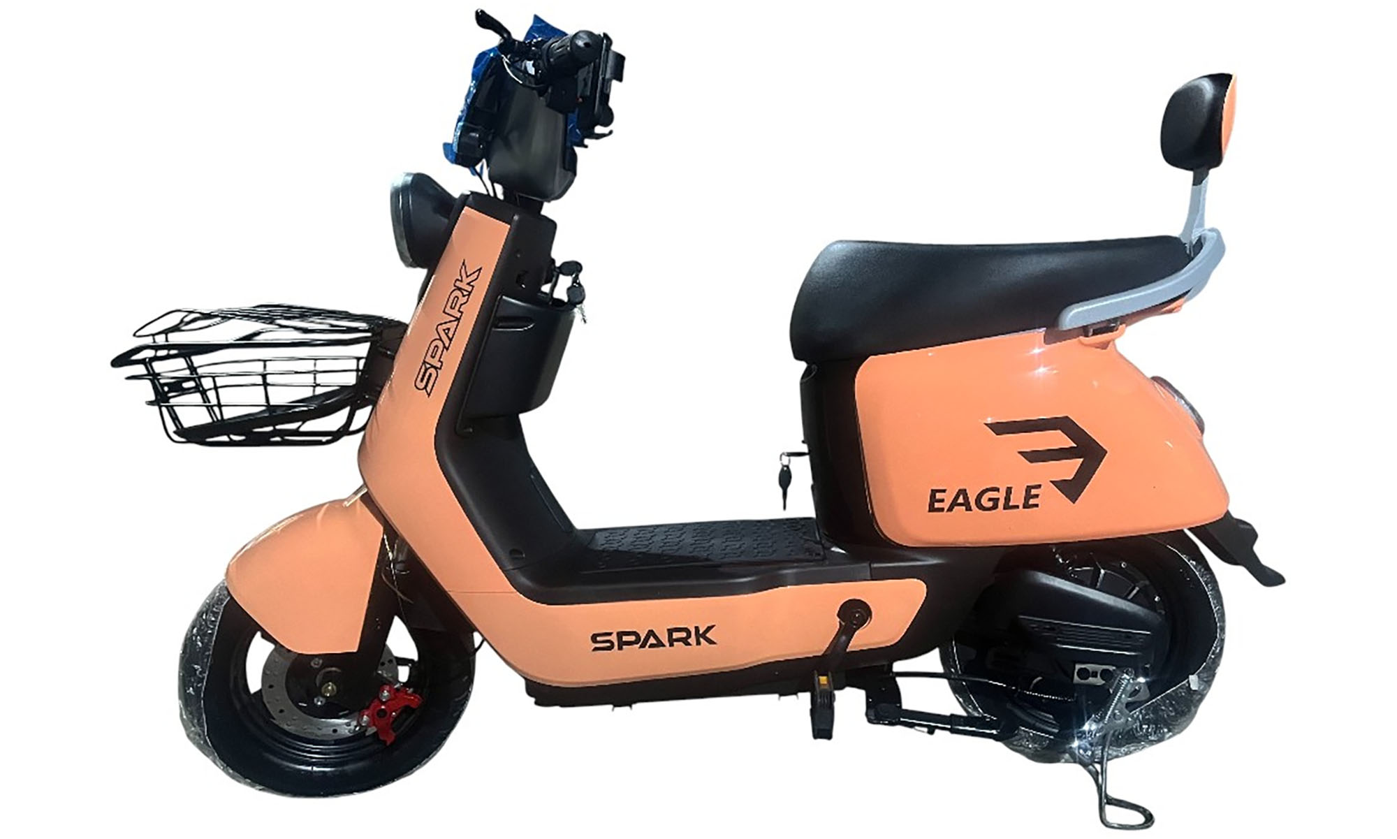 Велосипед с электромотором SPARK EAGLE 14", 48V/1000W/25Ah, год 2026, Оранжевый 