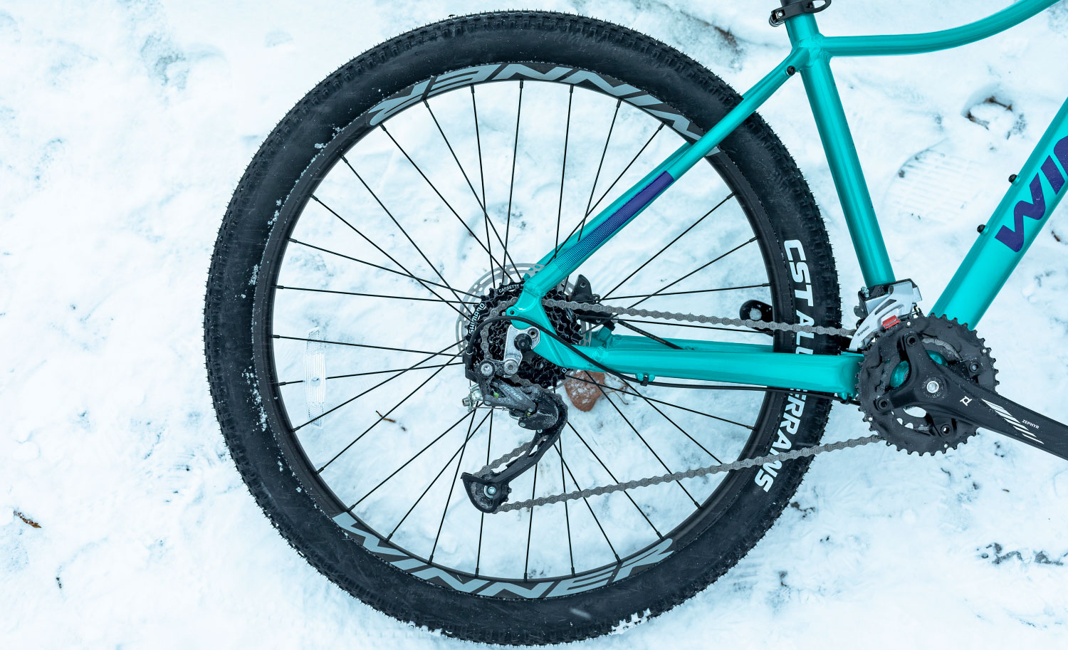 Велосипед Winner SPECIAL 27,5" розмір М рама 17" 2022 Бірюзовий 3