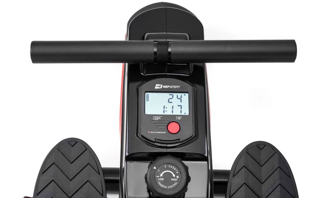 Гребной тренажер Hop-Sport HS-060R Cross Красный 3 Гребной тренажер Hop-Sport HS-060R Cross Красный 3