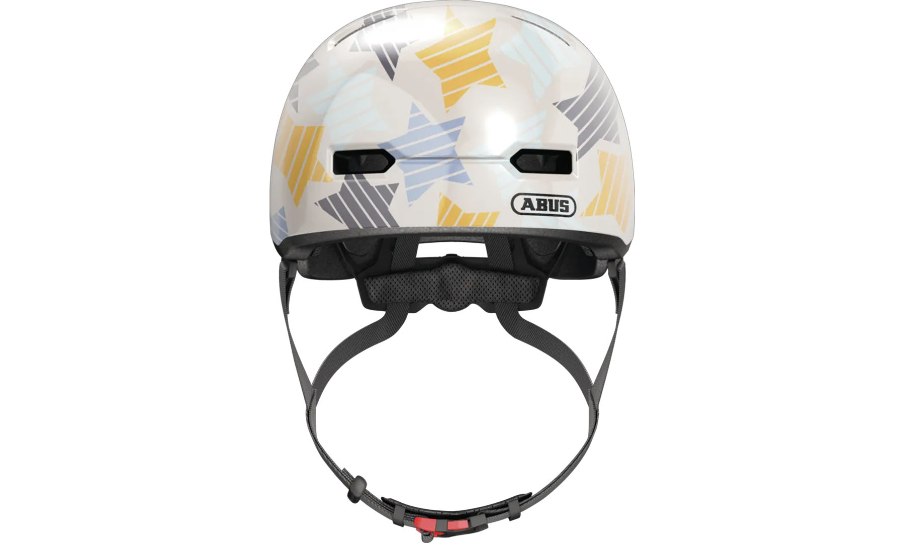 Велошолом дитячий ABUS SKURB KID grey stars, размер S (45-50 см) 4