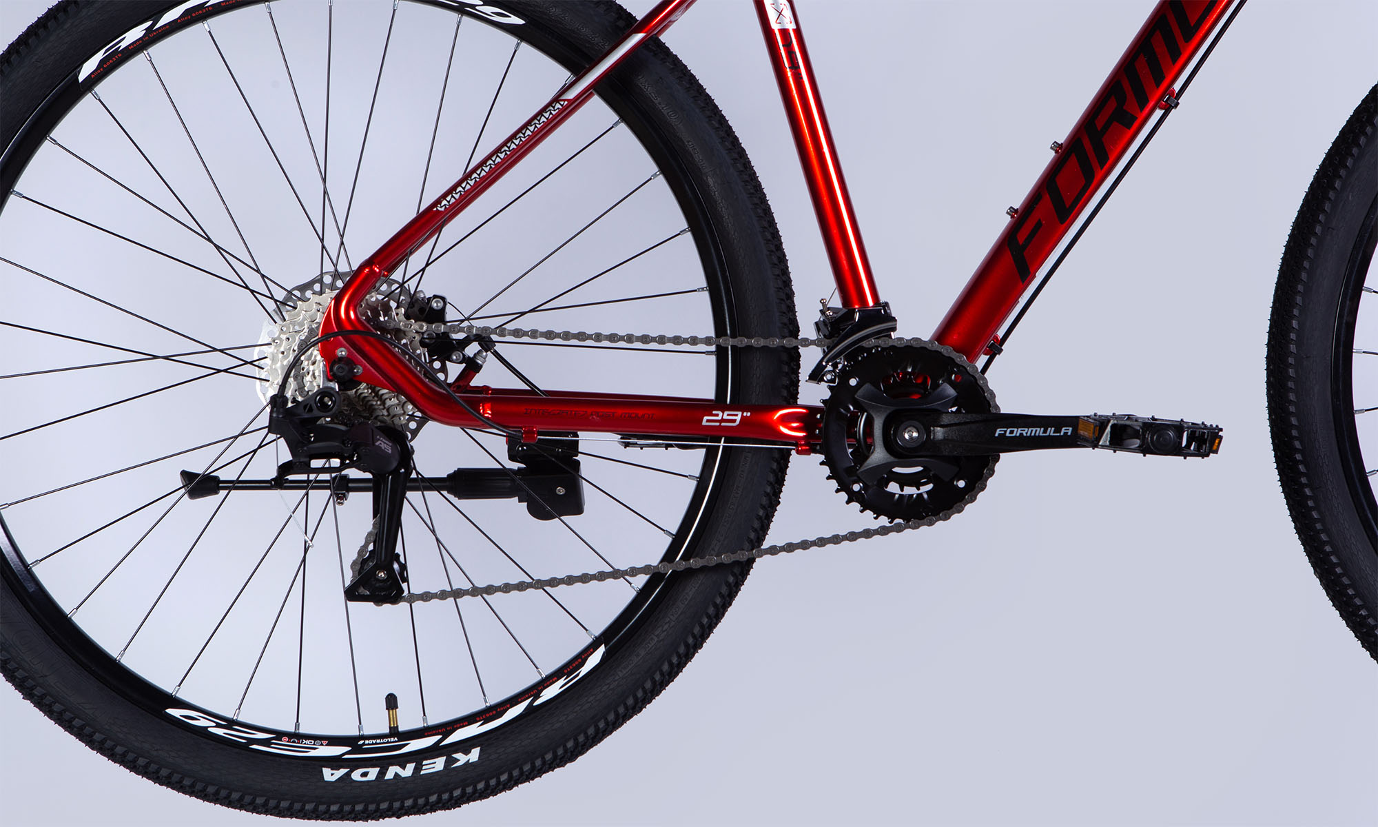 Велосипед Formula ZEPHYR 3.0 DD CS 29", розмір L, рама-19", 2025, червоний 4