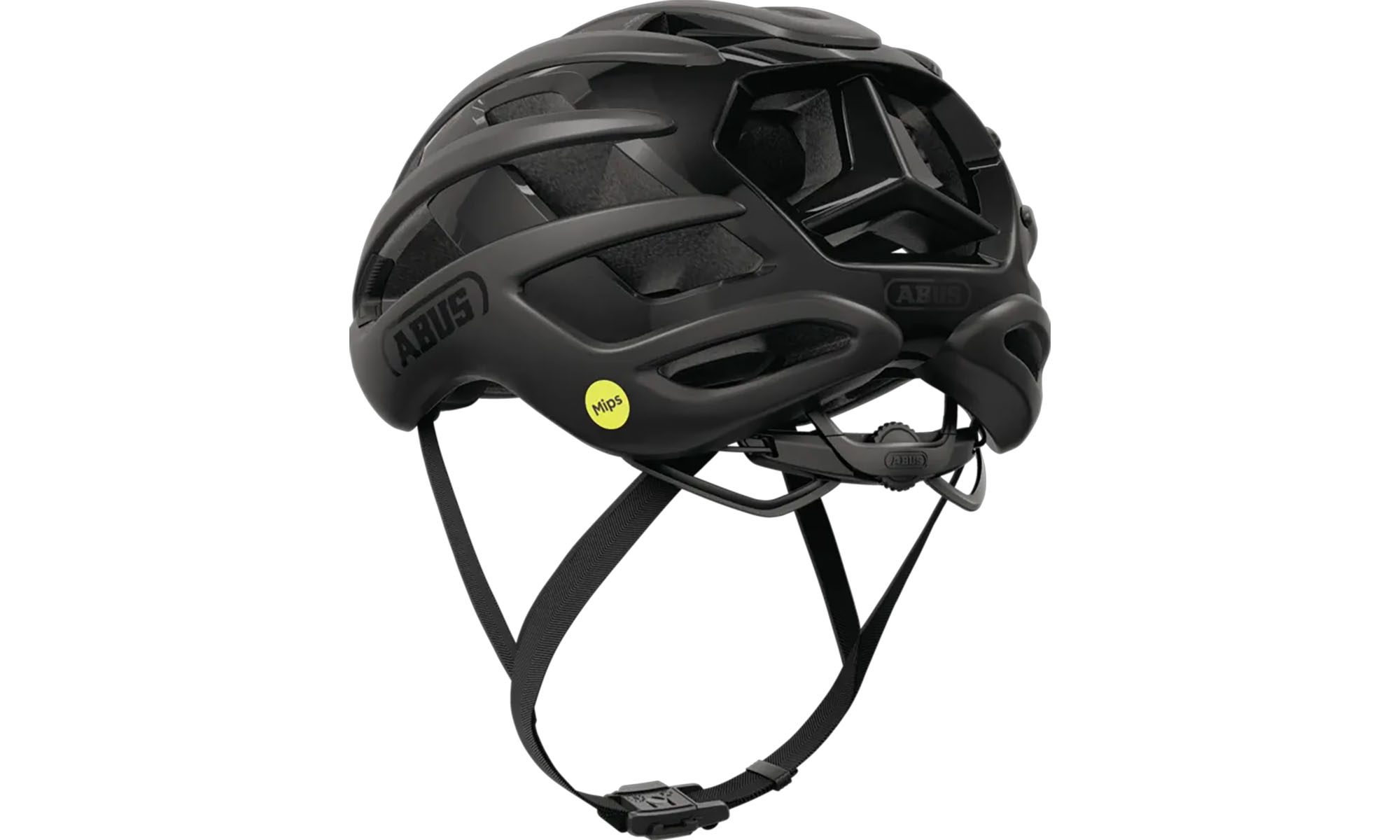 Велошолом спортивний ABUS AIRBREAKER 2.0 MIPS velvet black, розмір S (51-55 см), чорний 4