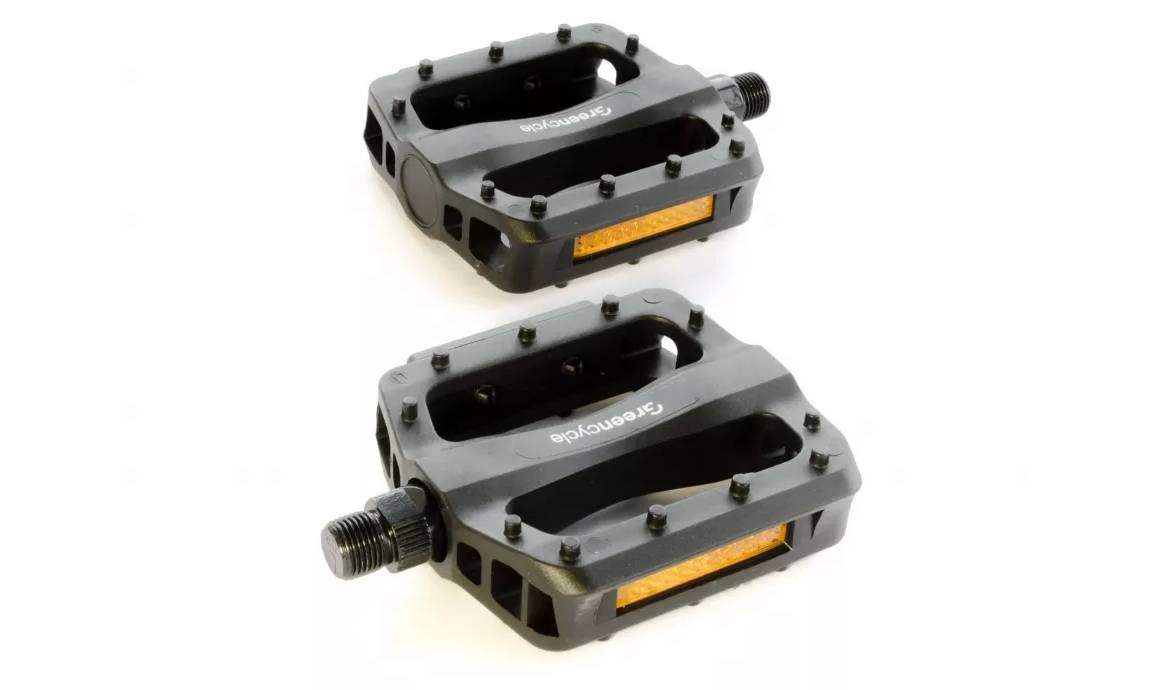 Педали Green Cycle GPD-M102, нейлоновые, шариковые подшипники, (108х94х24) Педали Green Cycle GPD-M102, нейлоновые, шариковые подшипники, (108х94х24)