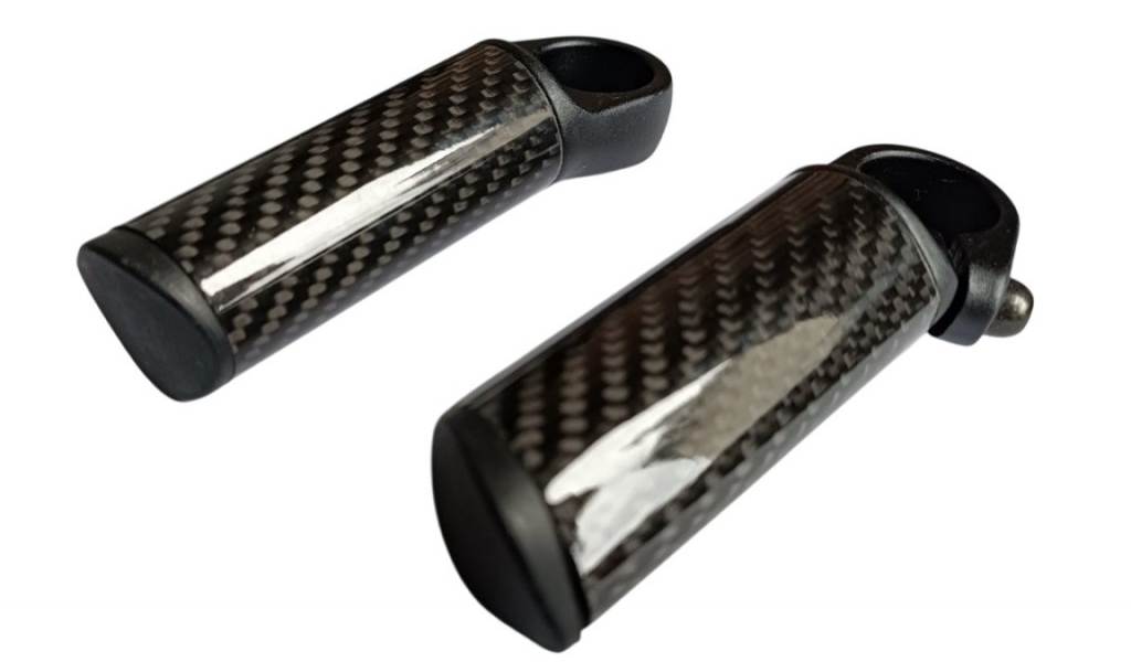 Ріжки AL Bar Ends 80мм/22.2мм чорний