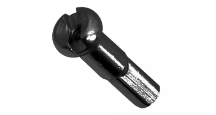 Ниппель Rodi 14/13G, 14х2,3 мм, латунь, черный, 1 шт. 