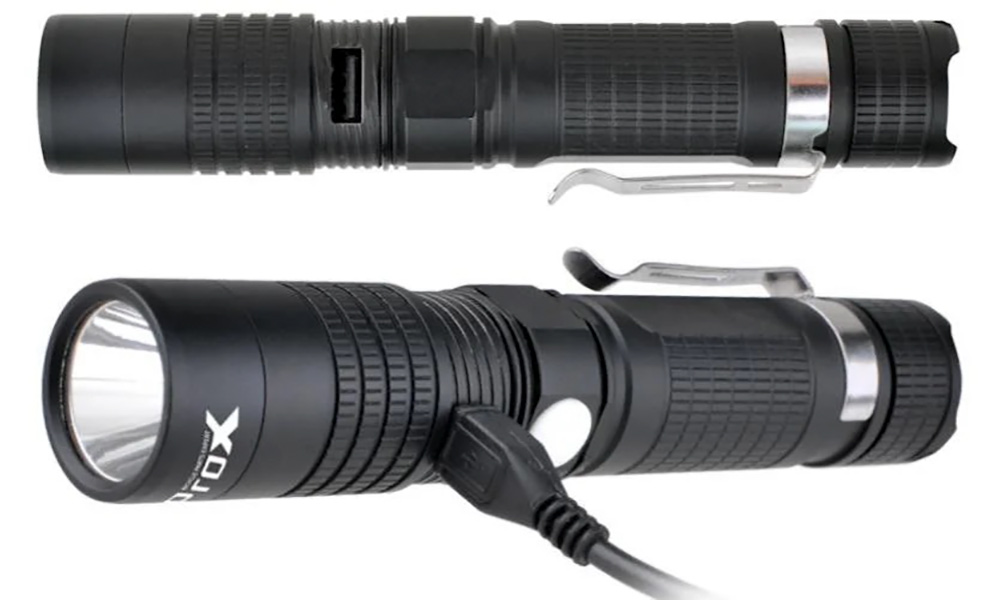 Ліхтар передній ProX Virgo Cree XM-L2 900 Лм, USB, чорний 2